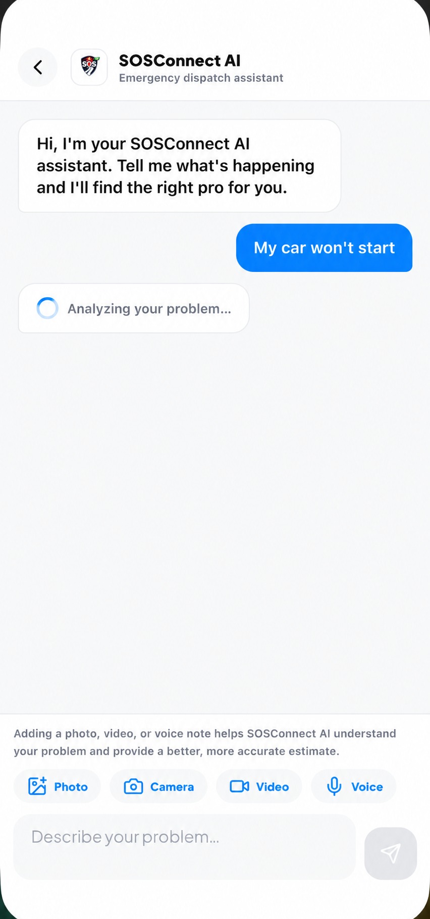 App screen